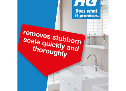 HG Limescale Remover Concentrate Removes Scale from Taps & Sinks 500ml