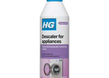HG Descaler Liquid Removes Scale from Kettles & Coffee Machines 500ml