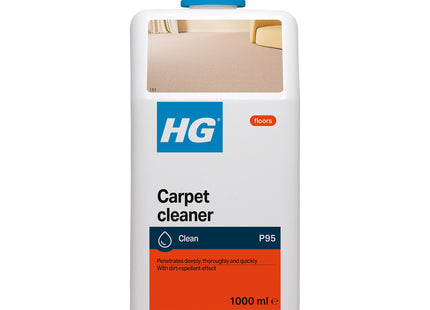 HG Carpet & Upholstery Cleaner Removes Stains with Dirt Repellent 1 Litre