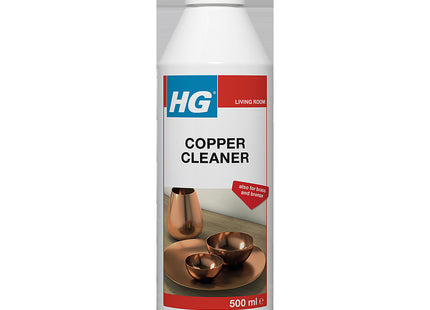 HG Copper Cleaner, Brass & Bronze Metal Surfaces 500ml 295050106
