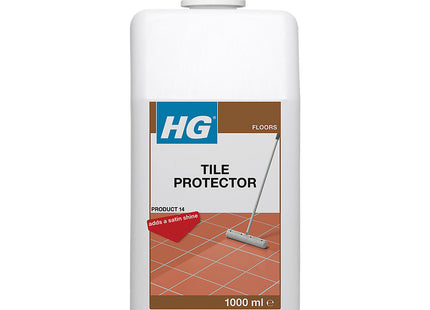 HG Tile Protector & Sealer - Polymer Emulsion - Protects Stone Tiles with a Satin Gloss Finish - 1 Litre