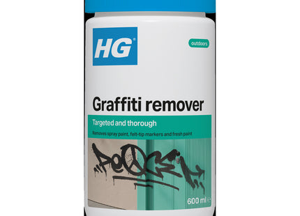 HG Graffiti Remover, Effective Stain Removal for Stone, Wood & Metal 600ml