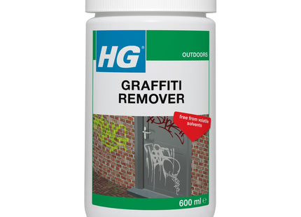 HG Graffiti Remover, Effective Stain Removal for Stone, Wood & Metal 600ml