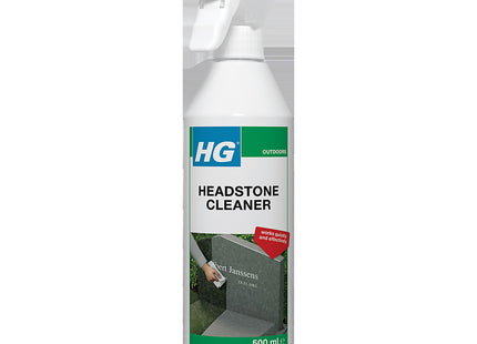 HG Headstone Cleaner Removes Dirt, Stains & Grime from Gravestones 500ml