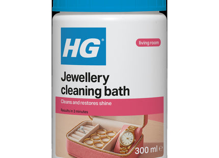 HG Jewellery Cleaning Bath Cleans Gold, Silver & Gemstones 300ml