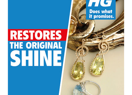 HG Jewellery Cleaning Bath Cleans Gold, Silver & Gemstones 300ml