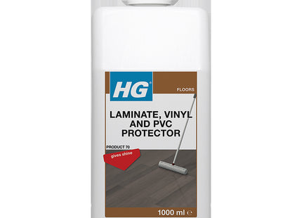 HG Laminate, Vinyl & PVC Protector - Protective Gloss Coating for Laminate Floors 1 Litre