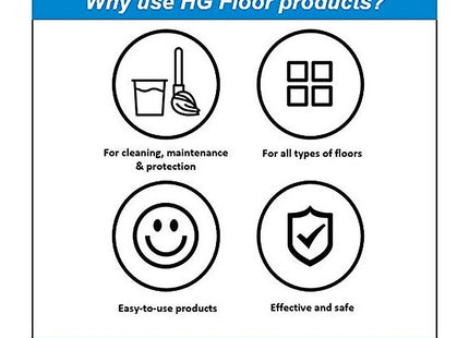 HG Parquet Cleaner shine restorer, Product 53, Concentrated Mopping Wooden Floor Gloss & Shine Restorer with Fresh Scent - 1 Litre 467100106
