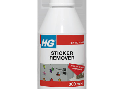 HG Sticker Remover, Glue & Adhesive Cleaner, Tar & Oil Stain Remover - 300ml