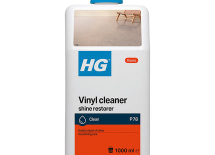 HG Vinyl Floor Cleaner & Shine Restorer Cleans Lvt & Lino 1 Litre
