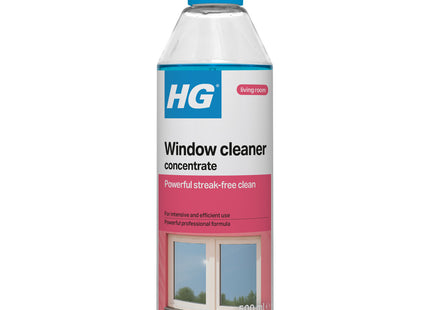 HG Window Cleaner Concentrate Streak-Free Shine on Glass & Frames 500ml