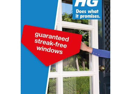 HG Window Cleaner Concentrate Streak-Free Shine on Glass & Frames 500ml