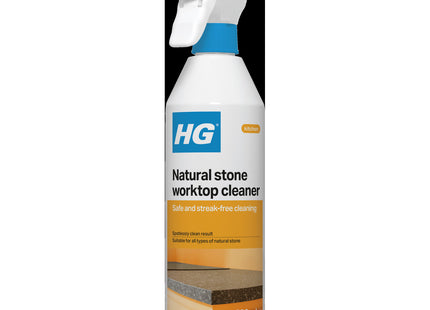 HG Natural Stone Worktop Cleaner Cleans Marble, Granite & Countertops 500ml
