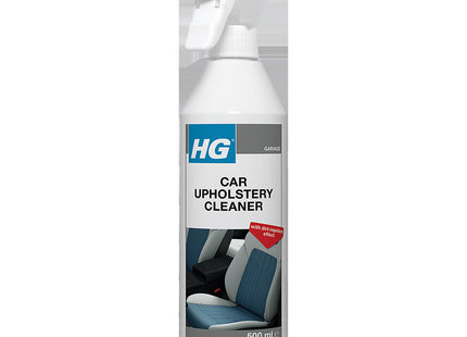 HG Car Upholstery Cleaner - Spray for Routine Cleaning and Stain Removal, Ideal for Cars, Caravans, and Boats - 500ml