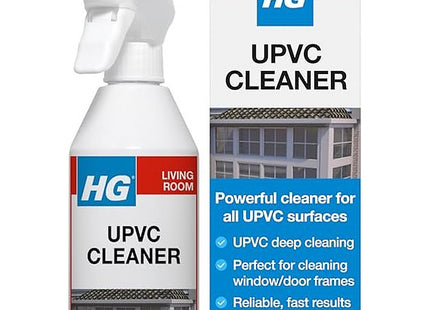HG UPVC Powerful Cleaner, Quick & Easy, Ideal for Doors & Window Frames - 500ml