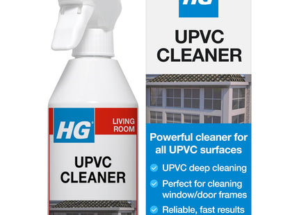 HG UPVC Powerful Cleaner, Quick & Easy, Ideal for Doors & Window Frames - 500ml
