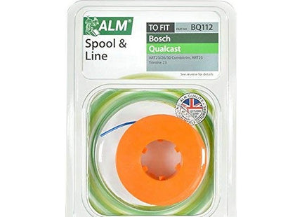 ALM Spool & Line for Bosch ART & Qualcast Trimlite 1.5mm x 8m Orange BQ112