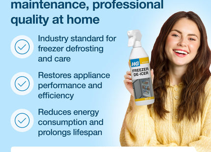 HG Fridge Freezer De-Icer Defrost Freezers & Refrigerators Fast 500ml