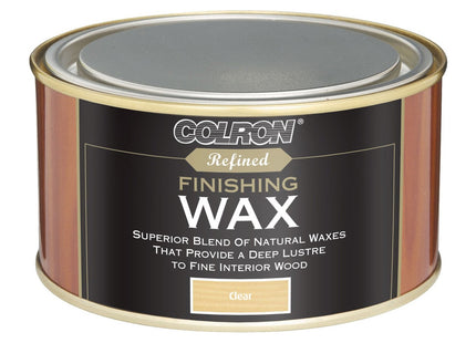 Ronseal 325g Colron Refined Finishing Wax - Clear CRFW325