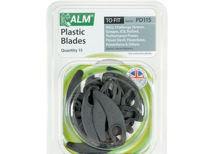 ALM Manufacturing Lawn Mower Plastic Blades ALMPD115