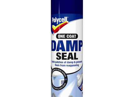 Polycell Damp Seal Aerosol 500ml, White, Pack of 1