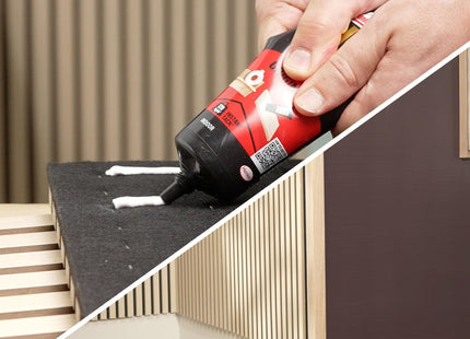 UniBond No More Nails Original White High Strength Grab Adhesive, Heavy Duty Mounting Glue for Wood, Brick, Metal, Instant Grab Interior Use 175ml