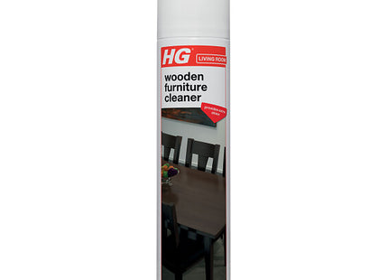 HG Wooden Furniture Cleaner, Indoor Wood Maintenance & High Shine Polish for Tables, Chairs, Shelves, Units and All Surfaces - 300ml Spray 268030106