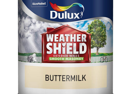 Dulux Weathershield Smooth Masonry 250ml Buttermilk