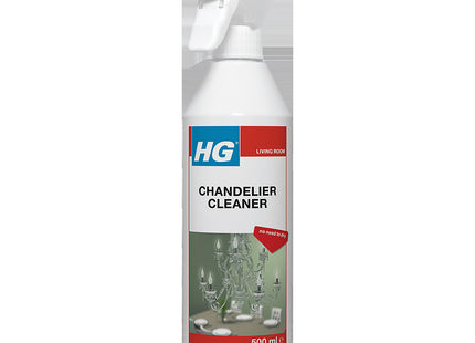 HG Chandelier Cleaner Spray Cleans Crystal & Glass Light Fittings 500ml