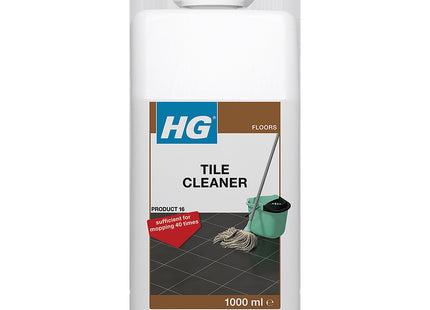 HG Tile Cleaner, Product 16, Highly Concentrated Formula for Ceramic and Natural Stone Floors 1 Litre 184100106