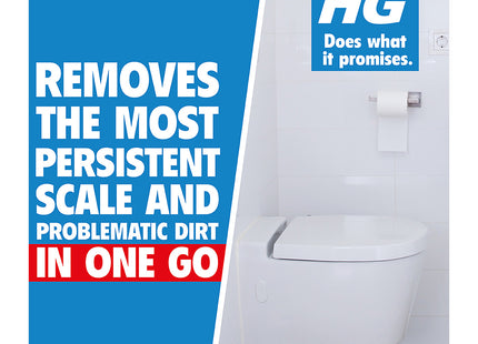 HG Toilet Cleaner Gel Super Powerful, Limescale & Stain Remover - 500ml