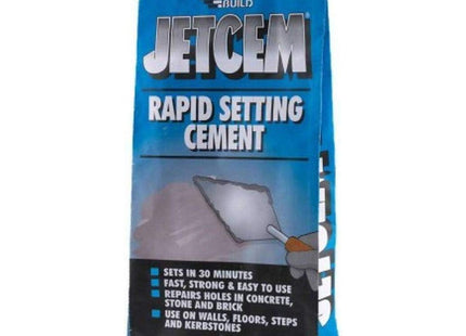 Everbuild 6kg Jetcem Rapid Set Cement Building Products Technical Mortars JETCEM6