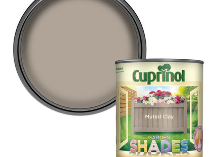 Cuprinol Garden Shades Exterior Woodcare, Muted Clay, 1 Litre