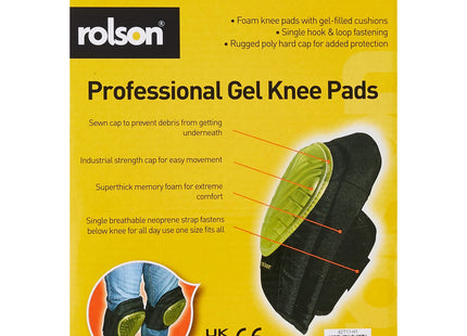 Rolson 82711 Gel Knee Pads