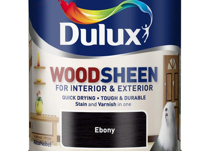 Dulux Woodsheen Interior and Exterior Ebony 250ml
