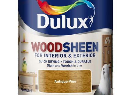 Dulux Quick Drying Interior/Exterior Woodsheen Antique Pine 250ml
