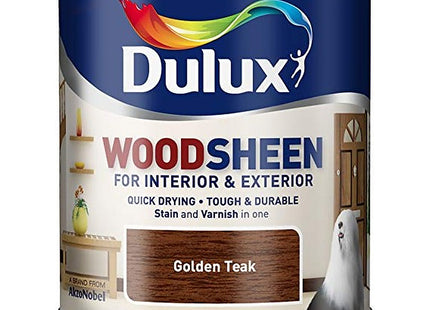 Dulux Quick Drying Interior/Exterior Woodsheen Golden Teak 250ml
