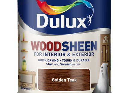 Dulux Quick Drying Interior/Exterior Woodsheen Golden Teak 250ml