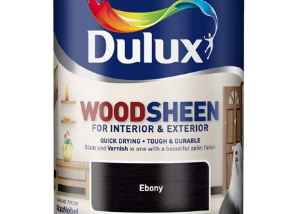 Dulux Quick Drying Interior/Exterior Woodsheen Ebony 750ml