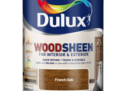 Dulux Quick Drying Interior/Exterior Woodsheen French Oak 750ml