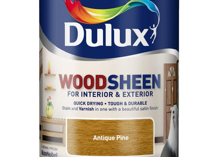 Dulux Quick Drying Interior/Exterior Woodsheen Antique Pine 750ml