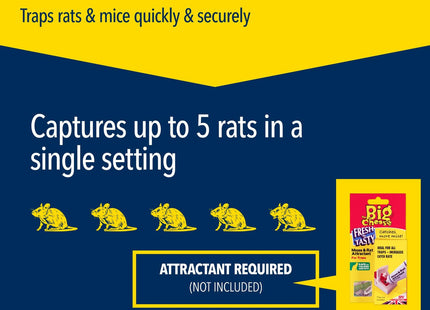 STV The Big Cheese Ultra Power Live Multi-Catch Rat Trap STV080