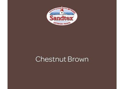 Sandtex Retail 10 Year Exterior Gloss Chestnut Brown 0.75 Litre