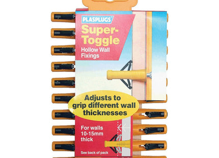Plasplugs Super Toggle Hollow Fixing SSTC554