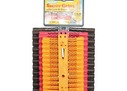 Plasplugs Supergrip Plugs - Mixed SAP505