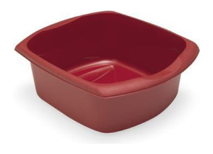 Addis Rectangular Washing Up Bowl, Roasted Red, 9.5 Litre 508067