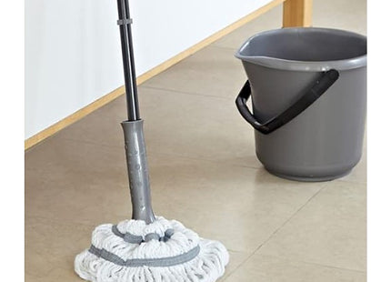 Addis Twist Mop, Metallic/Graphite, 1 Pack 508869