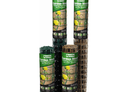 Apollo Gardening Ltd Climbing Plant Support with 50mm Mesh-Tan
