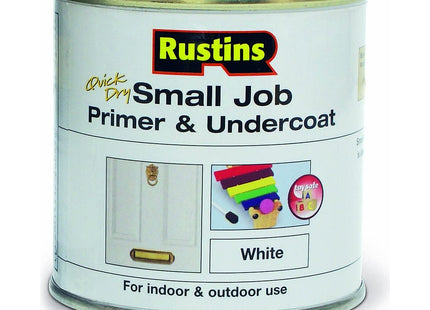 Rustins Small Job Primer & Undercoat White 250ml