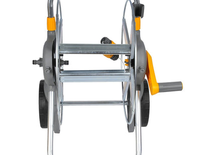 Hozelock Cart Reel Pro Metal 90m (Cart and Fittings Only): Max. Capacity 90m of � 12.5mm Hose, Supplied with 2 Fittings [2460R0000]